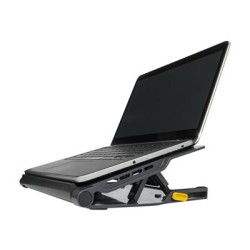 Targus Chill Mat - Stojánek na notebook - s 4portový USB 2.0 hub - černá, šedá