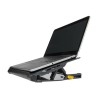 Targus Chill Mat - Stojánek na notebook - s 4portový USB 2.0 hub - černá, šedá