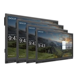 Avocor - 75" Třída úhlopříčky E Series displej LCD s LED podsvícením - interaktivní - s dotyková obrazovka (multi touch) - 4K