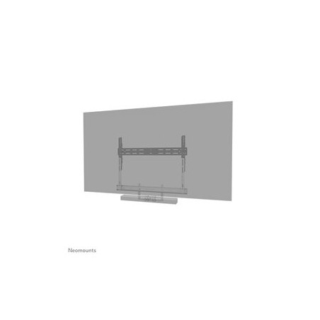 Neomounts - Montážní sada (montážní úchyt) - pro video lišta - univerzální - ocel - bílá - velikost obrazovky: 43"-110"