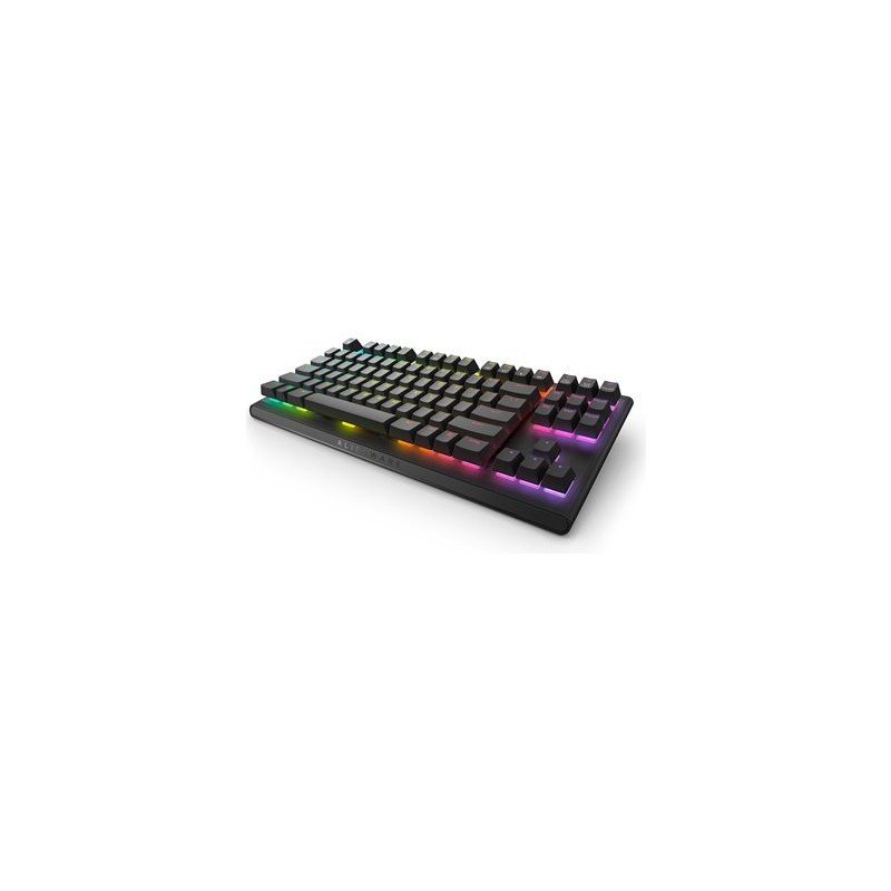 Alienware AW420K - Klávesnice - bez numerické klávesnice - podsvícení - USB - klávesový spínač: CHERRY MX Red - Dark Side of