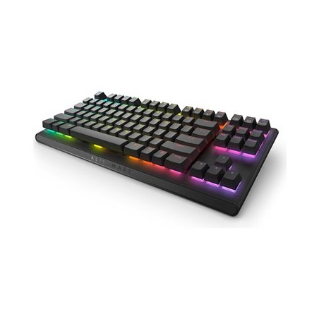 Alienware AW420K - Klávesnice - bez numerické klávesnice - podsvícení - USB - klávesový spínač: CHERRY MX Red - Dark Side of