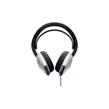 Alienware Gaming Headset AW520H - Náhlavní souprava - plná velikost - kabelové - USB, 3.5 mm jack - lunar light