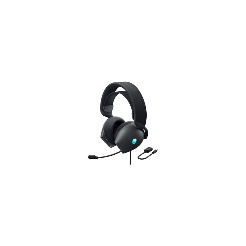 Alienware Gaming Headset AW520H - Náhlavní souprava - plná velikost - kabelové - USB, 3.5 mm jack - Dark Side of the Moon