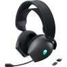 Alienware Tri-Mode Wireless Gaming Headset AW725H - Náhlavní souprava - plná velikost - Bluetooth / 2,4 GHz radiová frekvence