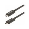 StarTech.com 6ft (2m) Active Thunderbolt 4 Cable, 40Gbps, 100W PD, 4K/8K, Intel Certified, Compatible w/Thunderbolt 3/USB