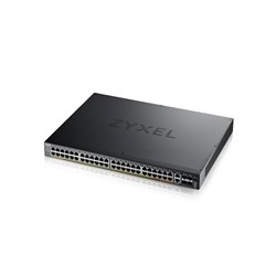 Zyxel XGS2220-54HP, L3 Access Switch, 600W PoE, 40xPoE+/10xPoE++, 48x1G RJ45 2x10mG RJ45, 4x10G SFP+ Uplink, incl. 1 yr