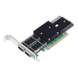 Broadcom P2200G - Síťový adaptér - PCIe 5.0 x16 nízký profil - 400 Gigabit QSFP112 x 2