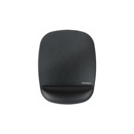StarTech.com Mouse Pad with Hand rest, 6.7x7.1x 0.8 in (17x18x2cm), Ergonomic Mouse Pad with Wrist Support, Desk Wrist Pad w/
