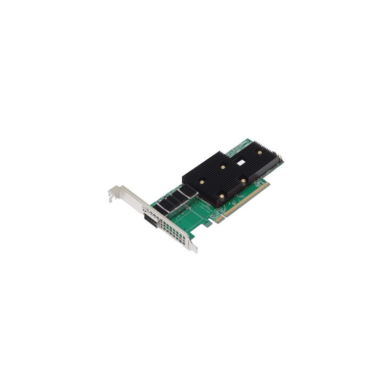 Broadcom P1400GD - Síťový adaptér - PCIe 5.0 x16 nízký profil - 400 Gigabit QSFP112 x 1
