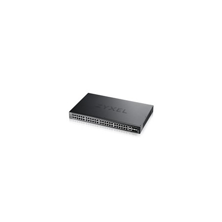 Zyxel XGS2220-54, L3 Access Switch, 48x1G RJ45 2x10mG RJ45, 4x10G SFP+ Uplink, incl. 1 yr NebulaFlex Pro