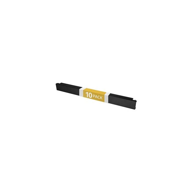 StarTech.com 1U Blanking Panels - Tool Less Blank Rack Panels - 10 Pack - Rack Mount Panel for 19 in. Server Rack (BLANKP10)