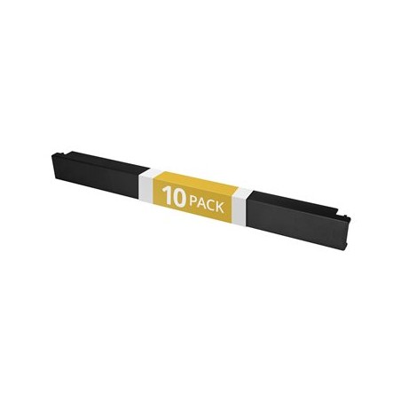 StarTech.com 1U Blanking Panels - Tool Less Blank Rack Panels - 10 Pack - Rack Mount Panel for 19 in. Server Rack (BLANKP10)