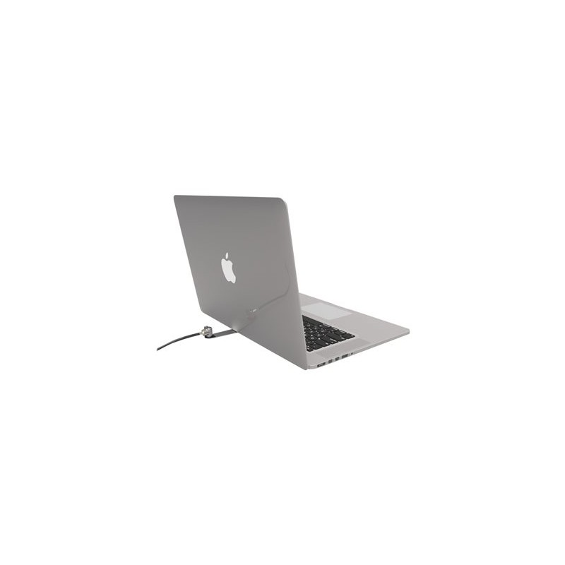 Compulocks Blade Universal Lock Slot Adapter with Keyed Cable Lock - Sada pro bezpečnost systému - stříbrná