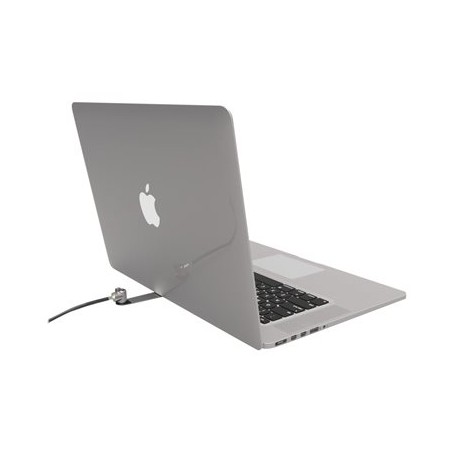 Compulocks Blade Universal Lock Slot Adapter with Keyed Cable Lock - Sada pro bezpečnost systému - stříbrná
