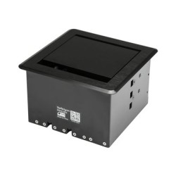 StarTech.com Conference Table Cable Management Box - Table Top - Conference Room AV - Conference Table Connectivity Box