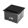 StarTech.com Conference Table Cable Management Box - Table Top - Conference Room AV - Conference Table Connectivity Box