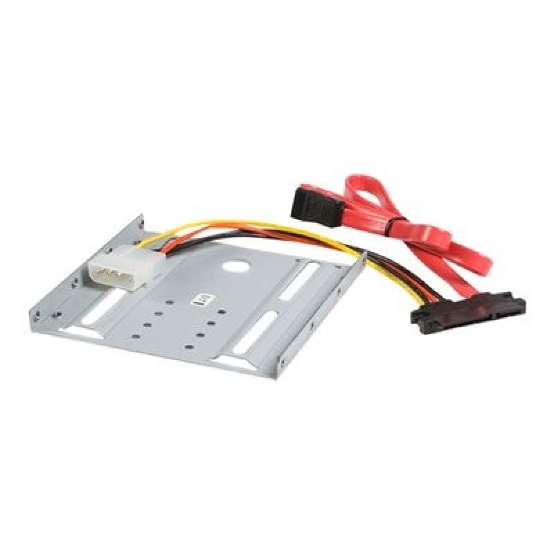 StarTech.com SSD Mounting Bracket - Solid Metal - 2.5in to 3.5 Hard Drive Adapter - SSD Bracket - SSD Upgrade Kit
