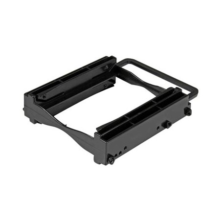 StarTech.com Dual 2.5" SSD/HDD Mounting Bracket for 3.5" Drive Bay - Tool-Less Installation - 2-Drive Adapter Bracket for