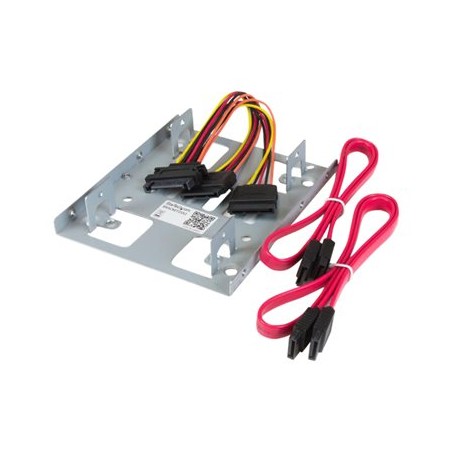 StarTech.com 2.5" to 3.5" SATA Hard Drive Mounting Bracket Kit - Dual SATA SSDs/HDDs Mounting Bracket for Mounting Bay