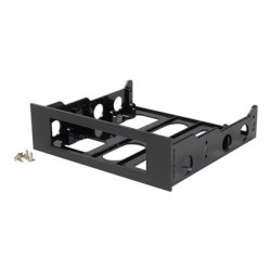 StarTech.com 3.5" to 5.25" Front Bay Adapter - Mount 3.5" HDD in 5.25" Bay - Hard Drive Mounting Bracket w/ Mounting Screws
