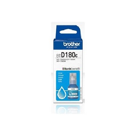 Brother BTD180C - Azurová - originální - doplnení inkoustu - pro Brother DCP-T580DW