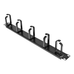 StarTech.com Server Rack Cable Management - 1U -19" Metal Rackmount Panel - Sada kabelového vedení skříně - 1U - 19" - pro P/N: