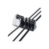 StarTech.com Peripheral Cable Anchor Lock, Keyboard/Mouse Cable Trap - Kotva bezpečnostního kabelu - montáž na stůl - černá