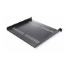 StarTech.com 2-Pack 1U Server Rack Shelf, Vented, 44lb Capacity, 16" Deep (CABSHELF116V2PK) - Police skríne - cerná - 1U - 19"