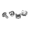 StarTech.com Rack Screws - 20 Pack - Installation Tool - 12 mm M6 Screws - M6 Nuts - Cabinet Mounting Screws and Cage Nuts