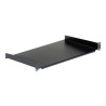 StarTech.com 1U Fixed Server Rack Mount Shelf, 10in Deep Steel Universal Cantilever Tray for 19" AV/Data/Network Equipment Rack