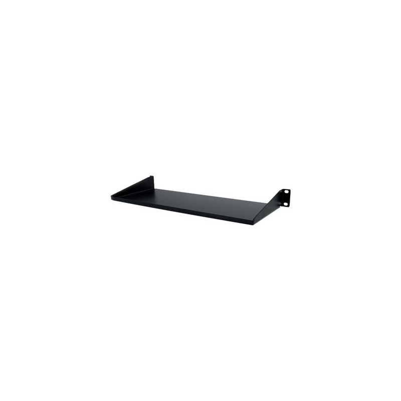 StarTech.com 1U Server Rack Cabinet Shelf, 7in Deep Fixed Cantilever Tray, Rackmount Shelf for 19" AV/Data/Network Equipment