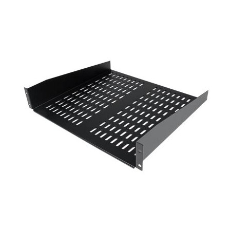 StarTech.com 1U Server Rack Shelf, 2U 16in Universal Fixed Vented Network Rack Shelf/Cantilever Tray for 19" AV/Data/Network