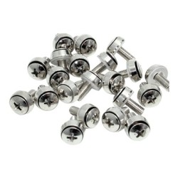 StarTech.com M6 x 12mm - Screws - 100 Pack - M6 Mounting Screws for Server Rack & Cabinet (CABSCREWSM62) - Sada šroubů (balení