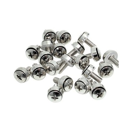 StarTech.com M6 x 12mm - Screws - 100 Pack - M6 Mounting Screws for Server Rack & Cabinet (CABSCREWSM62) - Sada šroubů (balení