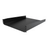 StarTech.com 2U Fixed Server Rack Mount Shelf, 22in Deep Steel Universal Cantilever Tray for 19" AV/Data/Network Equipment Rack
