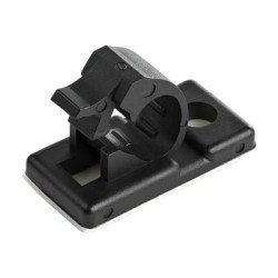 StarTech.com 100 Adhesive Cable Management Clips Black, Network/Ethernet/Office Desk/Computer Cord Organizer, Sticky Cable/Wire