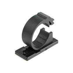 StarTech.com 100 Adhesive Cable Management Clips Black, Network/Ethernet/Office Desk/Computer Cord Organizer, Sticky Cable/Wire