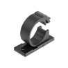 StarTech.com 100 Adhesive Cable Management Clips Black, Network/Ethernet/Office Desk/Computer Cord Organizer, Sticky Cable/Wire