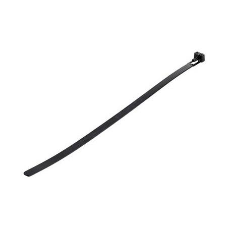 StarTech.com 10"(25cm) Reusable Cable Ties, 1/4"(7mm) wide, 2-1/2"(65mm) Bundle Dia. 50lb(22kg) Tensile Strength, Releasable