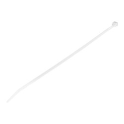 StarTech.com 10"(25cm) Cable Ties, 1/8"(4mm) wide, 2-5/8"(68mm) Bundle Diameter, 50lb(22kg) Tensile Strength, Nylon Self