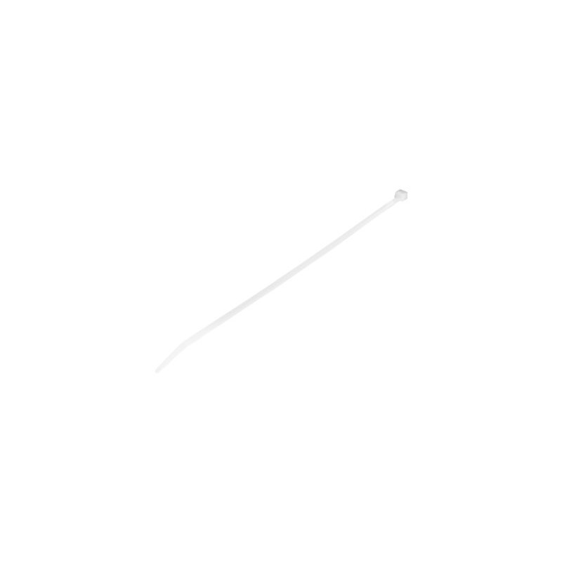 StarTech.com 10"(25cm) Cable Ties, 1/8"(4mm) wide, 2-5/8"(68mm) Bundle Diameter, 50lb(22kg) Tensile Strength, Nylon Self