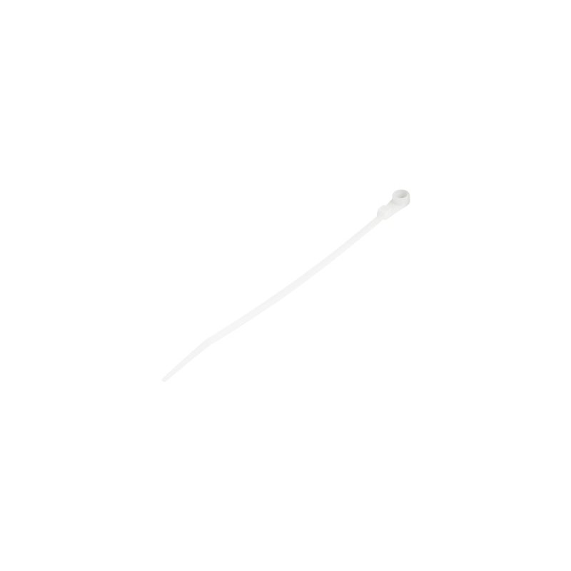 StarTech.com 15cm(6") Cable Ties with Mounting Hole, 3mm(1/8") wide, 40mm(1-1/2") Bundle Dia. 18kg(40lb) Tensile Strength
