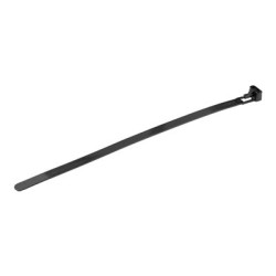 StarTech.com 20cm(8") Reusable Cable Ties, 7mm(1/4") wide, 50mm(1-7/8") Bundle Dia. 22kg(50lb) Tensile Strength, Releasable