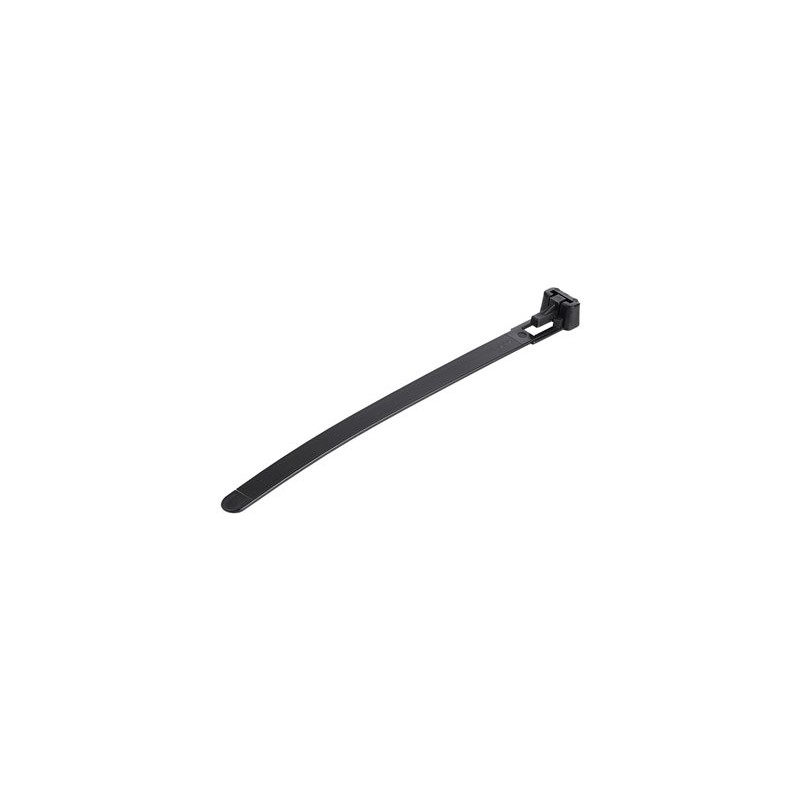StarTech.com 12cm(5") Reusable Cable Ties, 7mm(1/4") wide, 30mm(1-1/8") Bundle Dia. 22kg(50lb) Tensile Strength, Releasable
