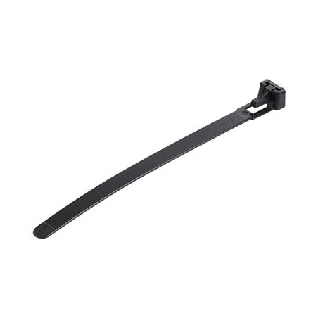 StarTech.com 12cm(5") Reusable Cable Ties, 7mm(1/4") wide, 30mm(1-1/8") Bundle Dia. 22kg(50lb) Tensile Strength, Releasable