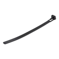 StarTech.com 15cm(6") Reusable Cable Ties, 7mm(1/4") wide, 35mm(1-3/8") Bundle Dia. 22kg(50lb) Tensile Strength, Releasable