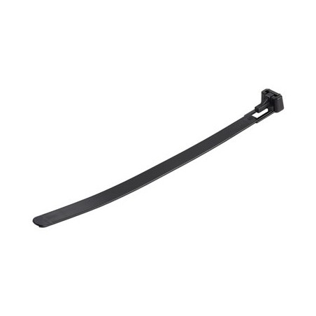 StarTech.com 15cm(6") Reusable Cable Ties, 7mm(1/4") wide, 35mm(1-3/8") Bundle Dia. 22kg(50lb) Tensile Strength, Releasable