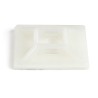 StarTech.com 100 Pack Cable Tie Mounts with Adhesive Tape for 0.21 in. (5.5 mm) Wide Ties, Nylon/Plastic Zip Tie Mounts