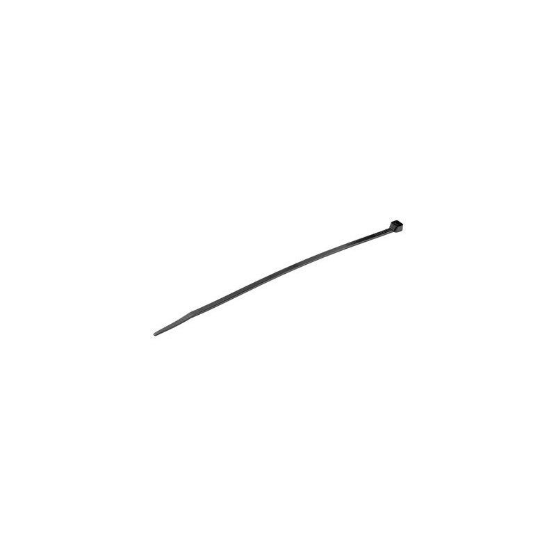 StarTech.com 20cm(8") Cable Ties, 4mm(1/8") wide, 55mm(2-1/8") Bundle Diameter, 22kg(50lb) Tensile Strength, Nylon Self Locking